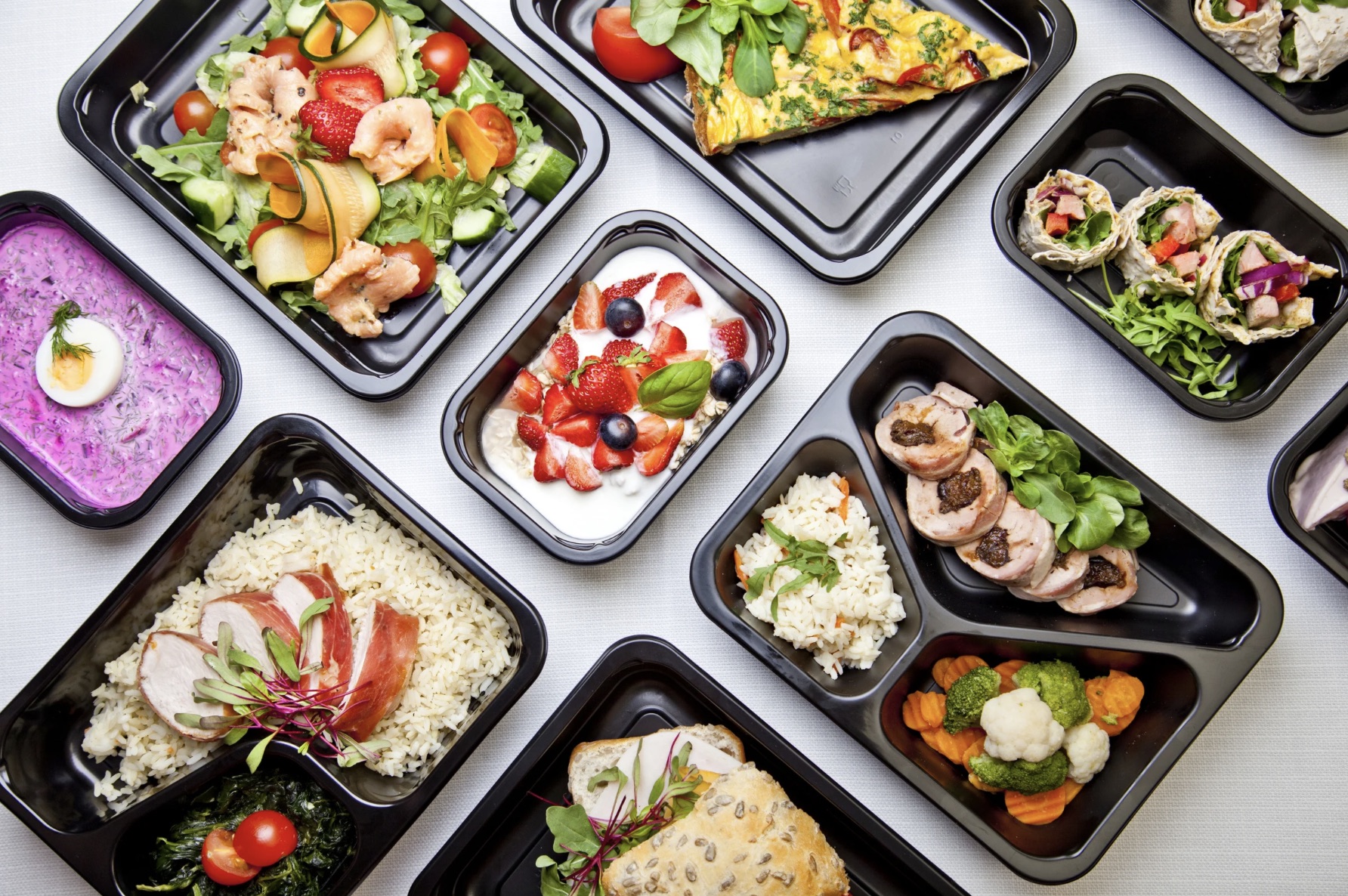 Cajas de catering corporativo Cocina y Cava